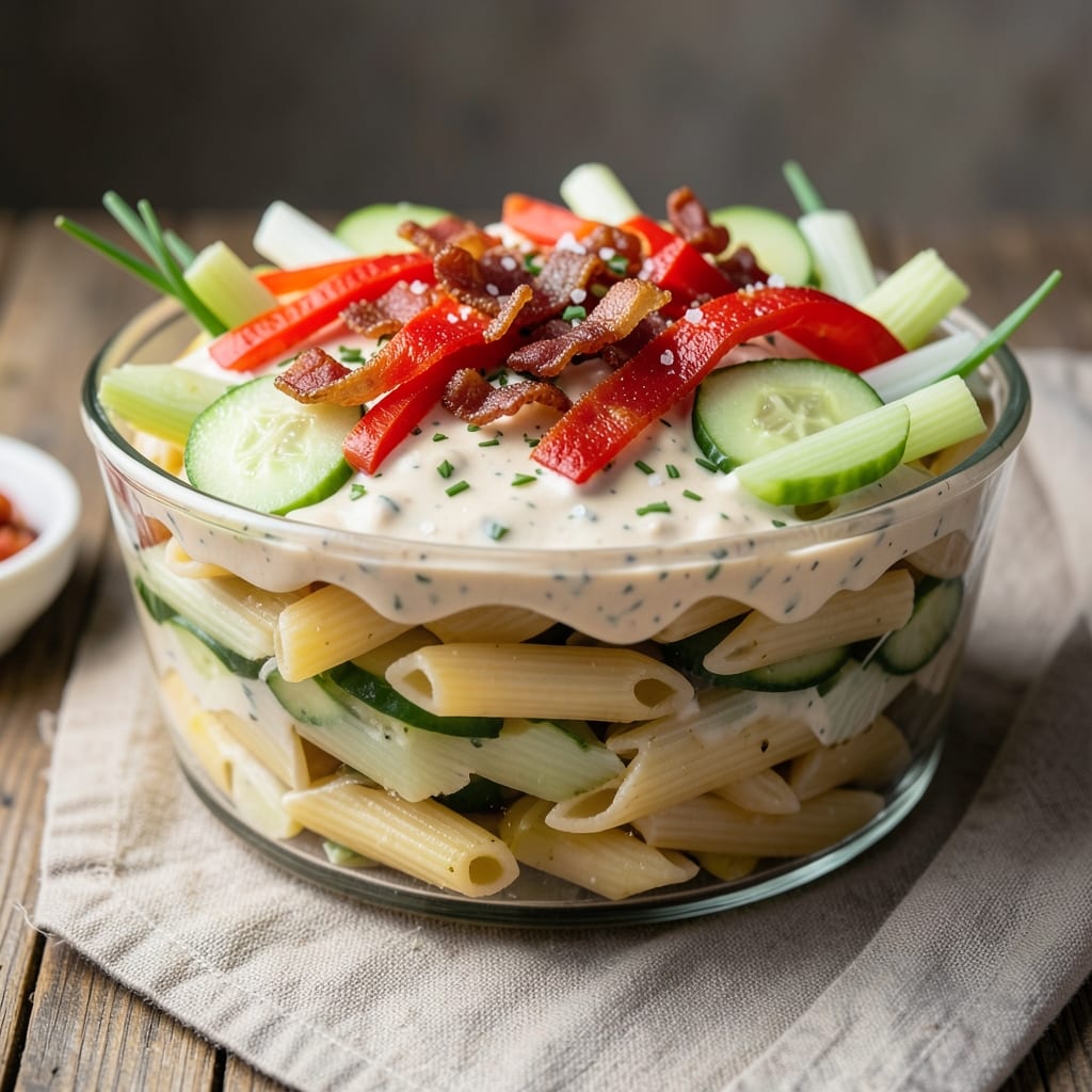 9 Layer Salad Recipe: Stacked Comfort with Zero Mess