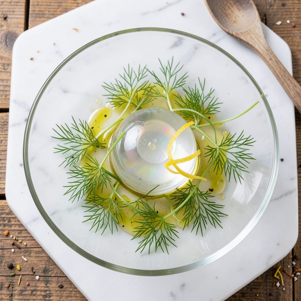 American Beauty Frog Eye Salad Recipe: Layered Celery and Herb Gelatin Magic