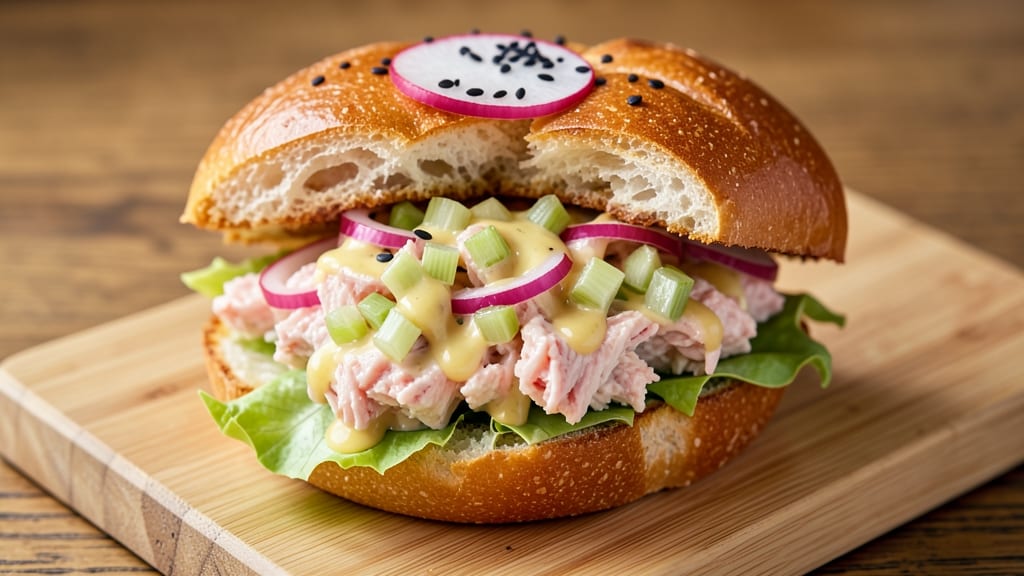 Canned Crab Salad Sandwich Recipe: Luscious Chunks on Buttery Toasted Brioche