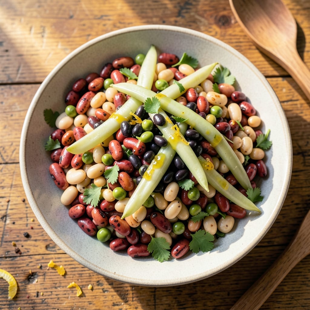 15 Bean Salad Recipe: Pantry-to-Picnic Crunch Without Mayo