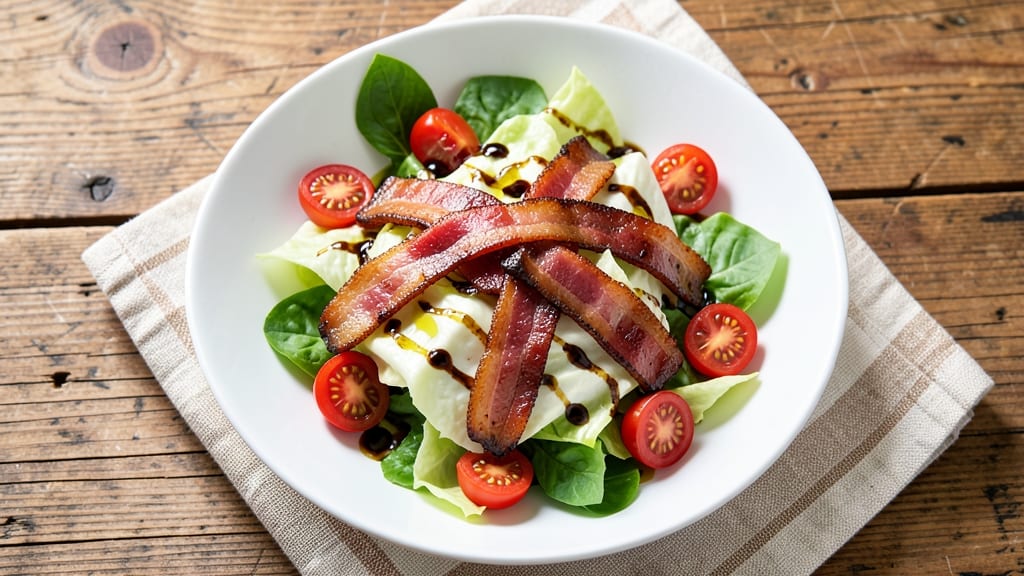 Bacon Lettuce Tomato Salad Recipe: Smoky Crunch Meets Fresh Garden Bite