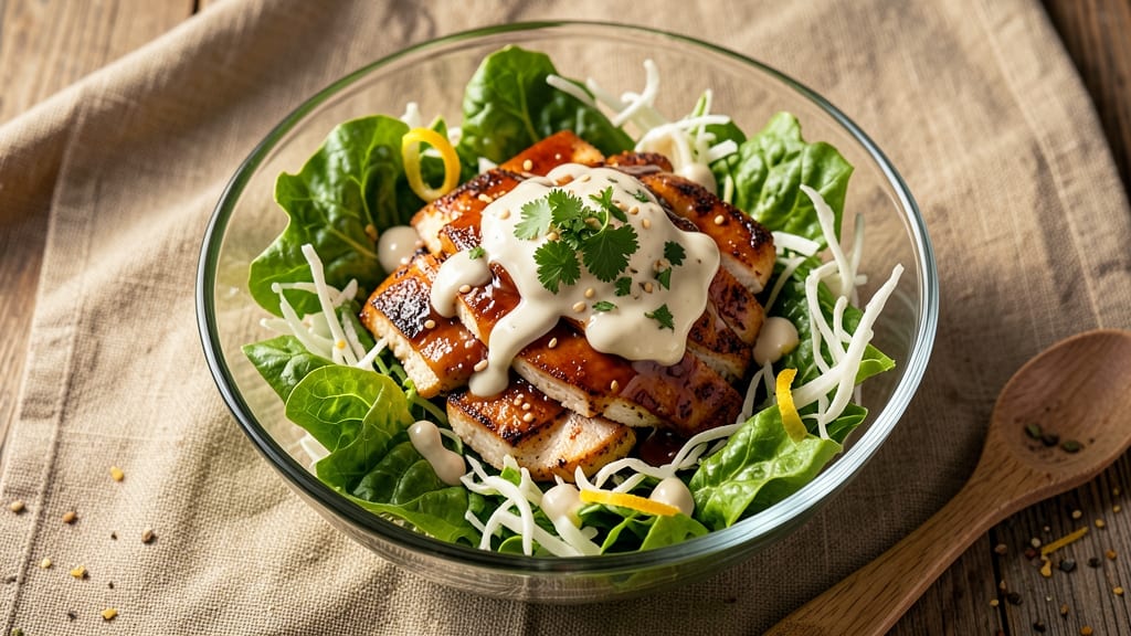 Barbeque Ranch Chicken Salad Recipe: Smoky-Spiced Crunch Meets Cool Creaminess