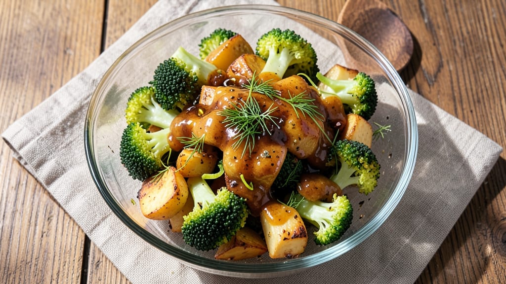 Broccoli and Potato Salad Recipe: Bold Mustard-Dill Vinaigrette Magic