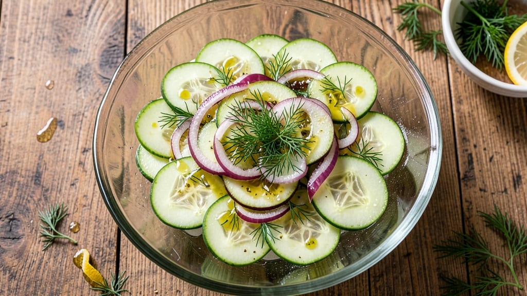 Biaggi's Cucumber Onion Salad Recipe: Bright, Crunchy, and Vinegar-Kissed